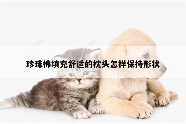 珍珠棉填充舒适的枕头怎样保持形状